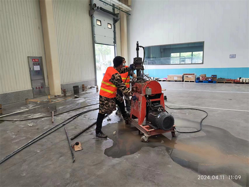 兴义厂房地面下沉塌陷注浆加固施工